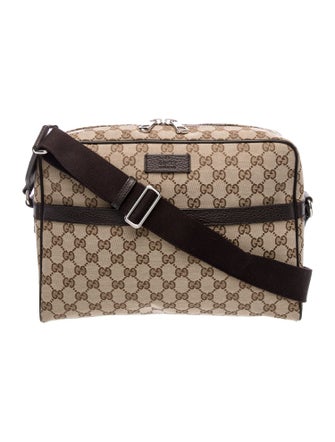 Gucci GG Canvas Messenger Bag