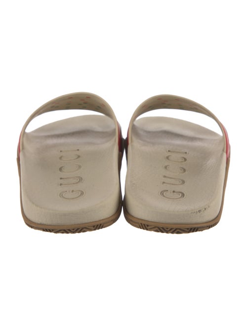 Gucci Web Accent Rubber Slides