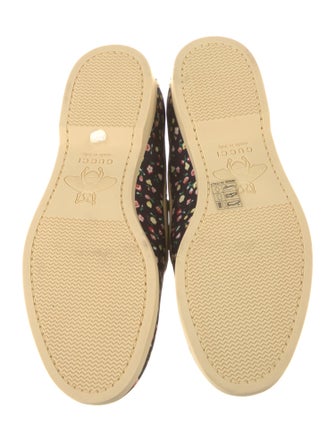 Gucci Flora Print Canvas Sneakers
