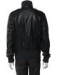 Gucci Leather Bomber Jacket