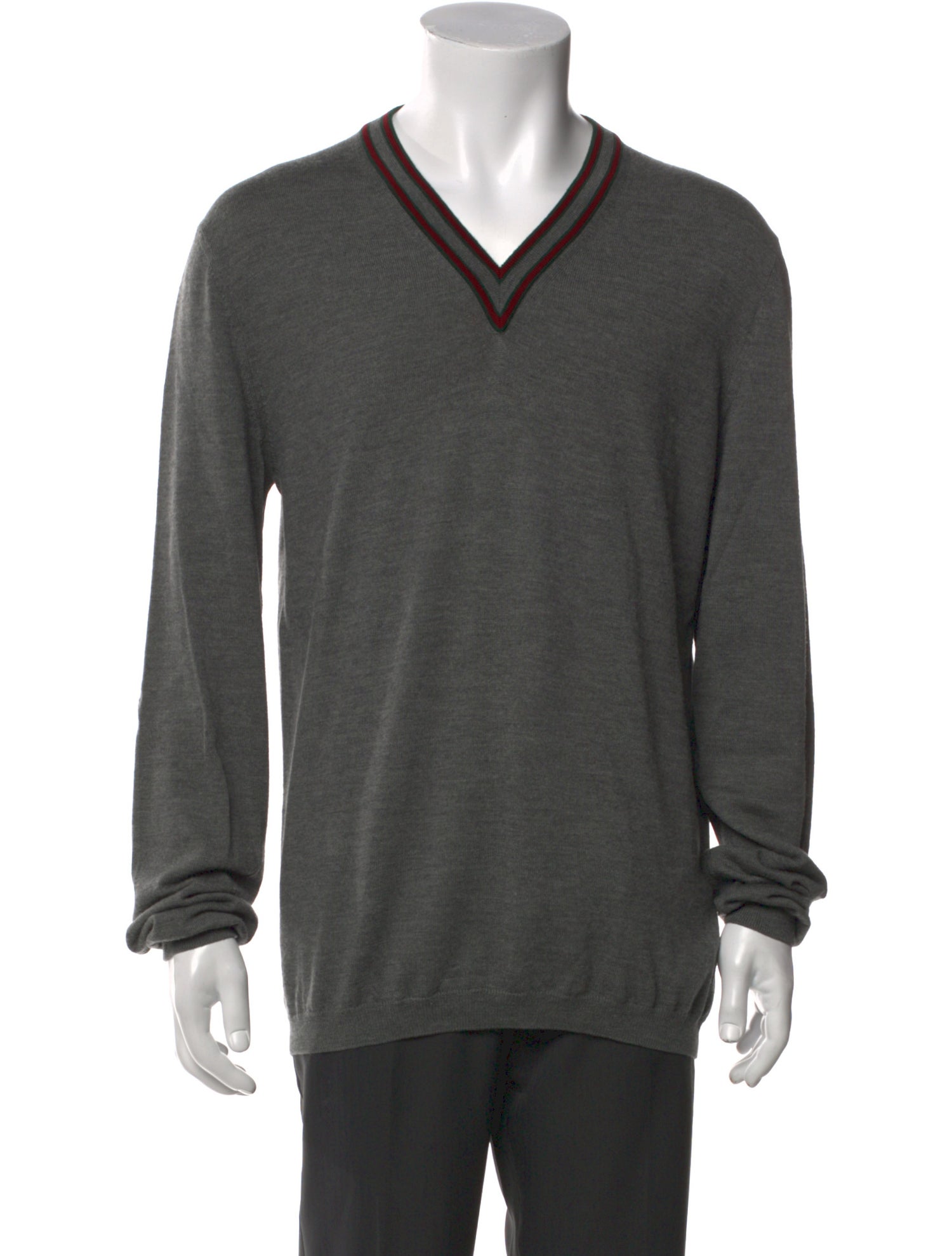 Gucci Vintage Web Accent Pullover