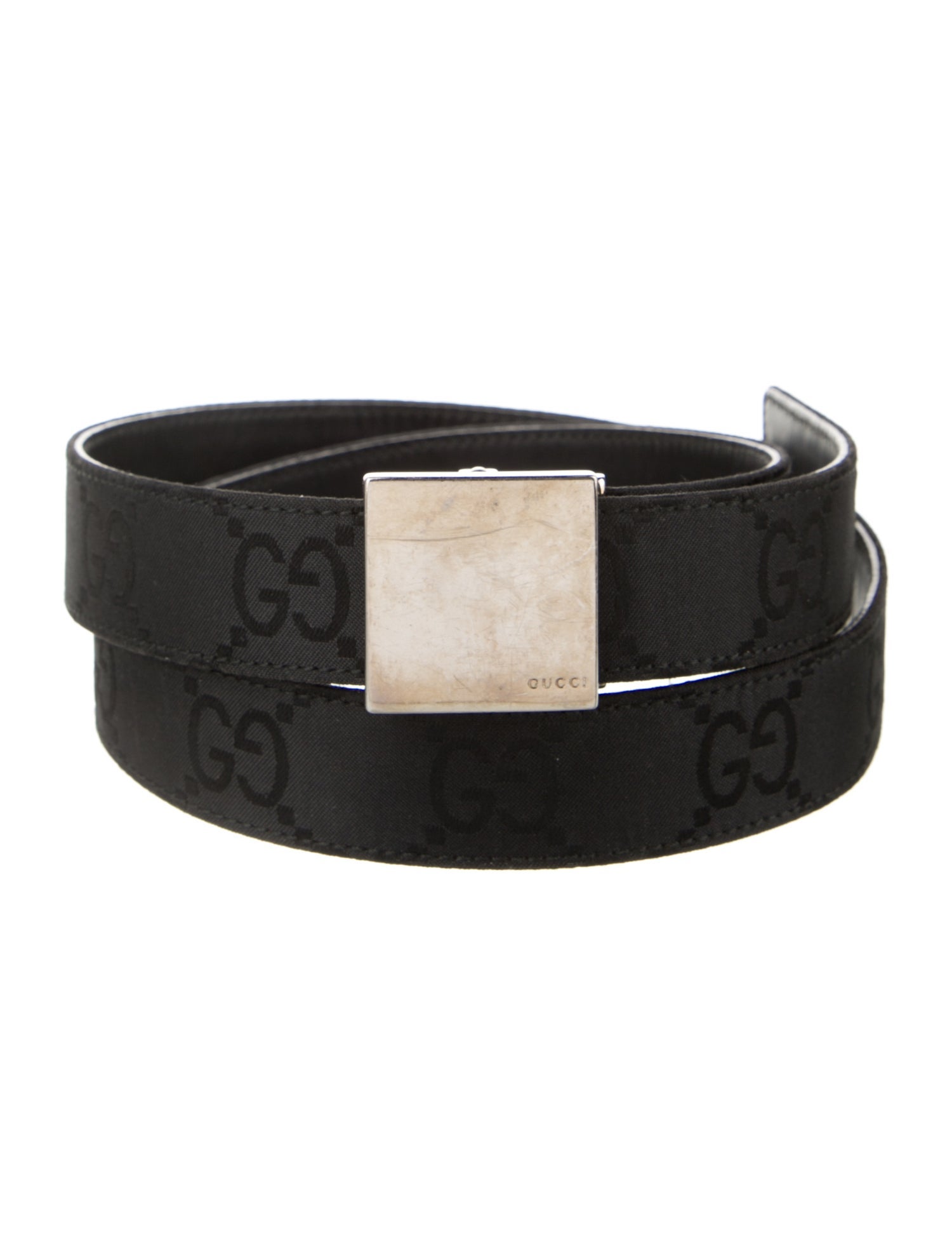 Gucci Skinny Satin Belt
