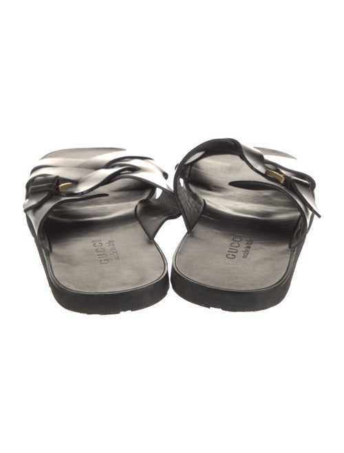 Gucci Leather Slides