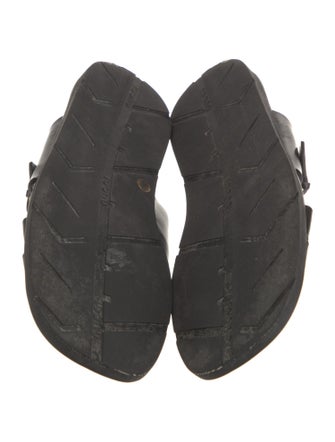 Gucci Leather Slides