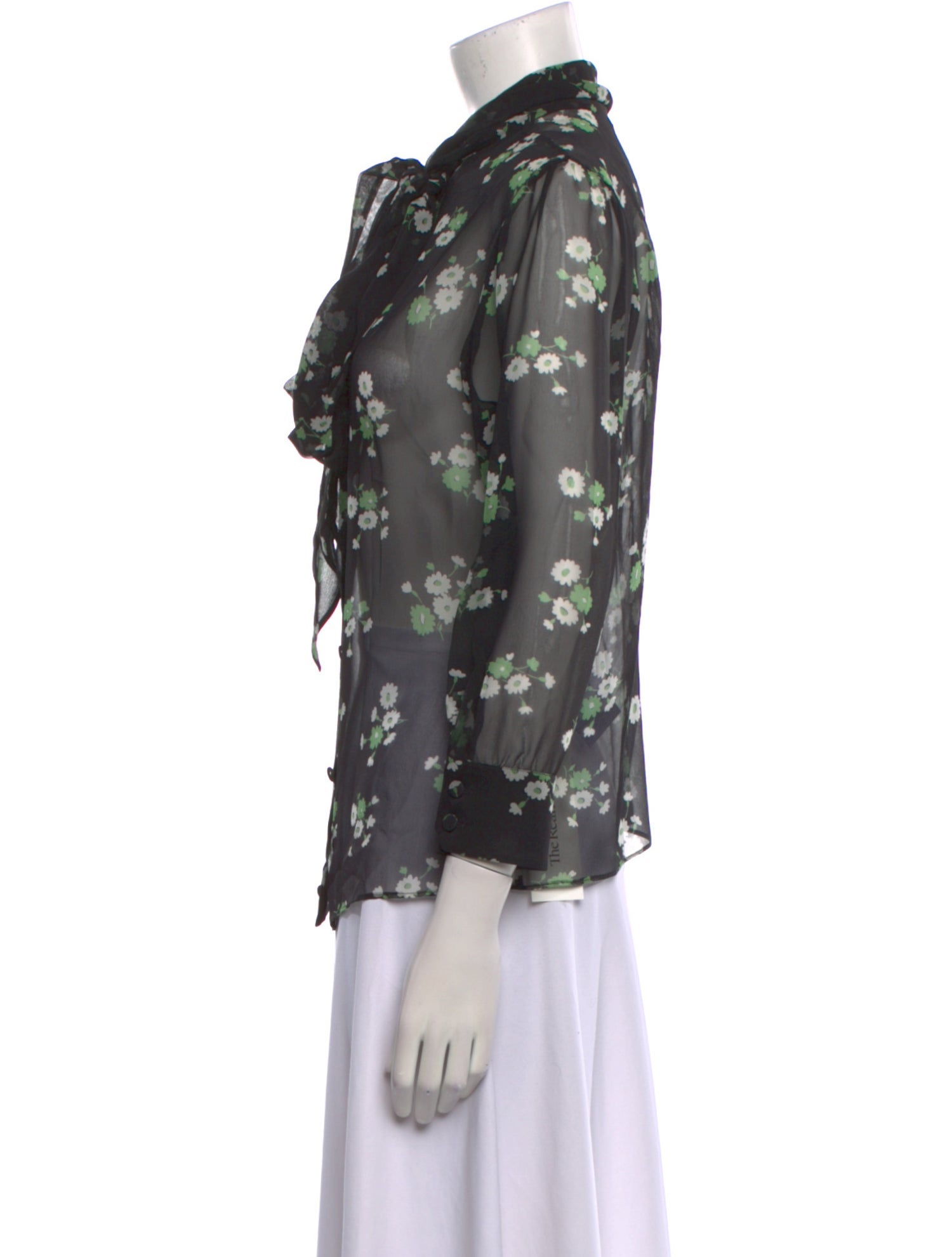 Gucci 2015-2016 Silk Button-Up Top