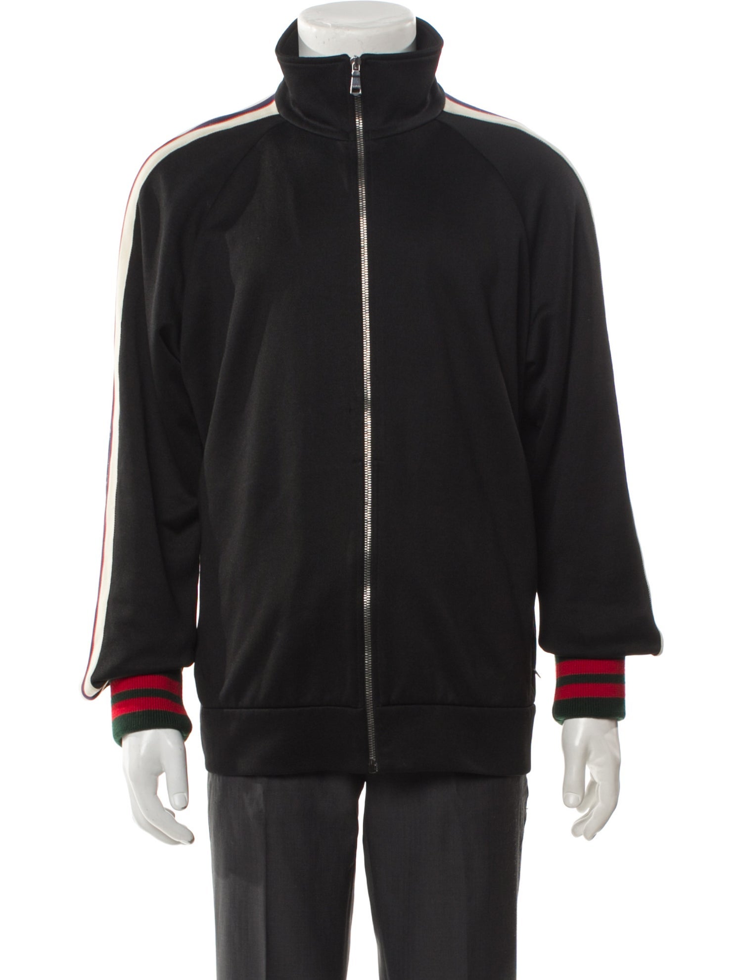 Gucci 2018 Sylvie Web Accent Bomber Jacket
