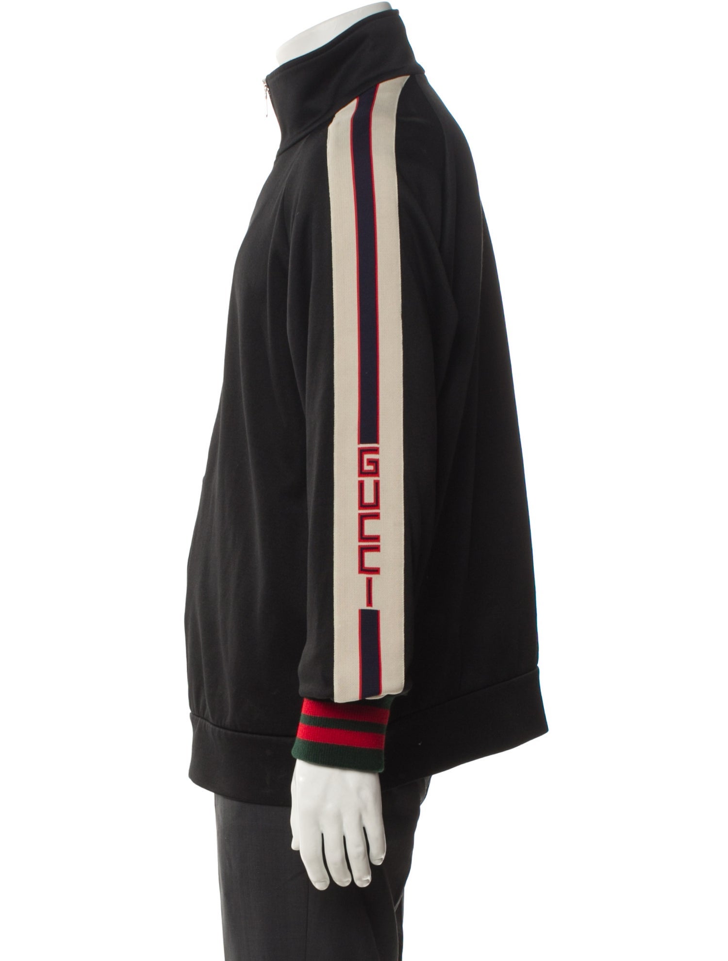 Gucci 2018 Sylvie Web Accent Bomber Jacket