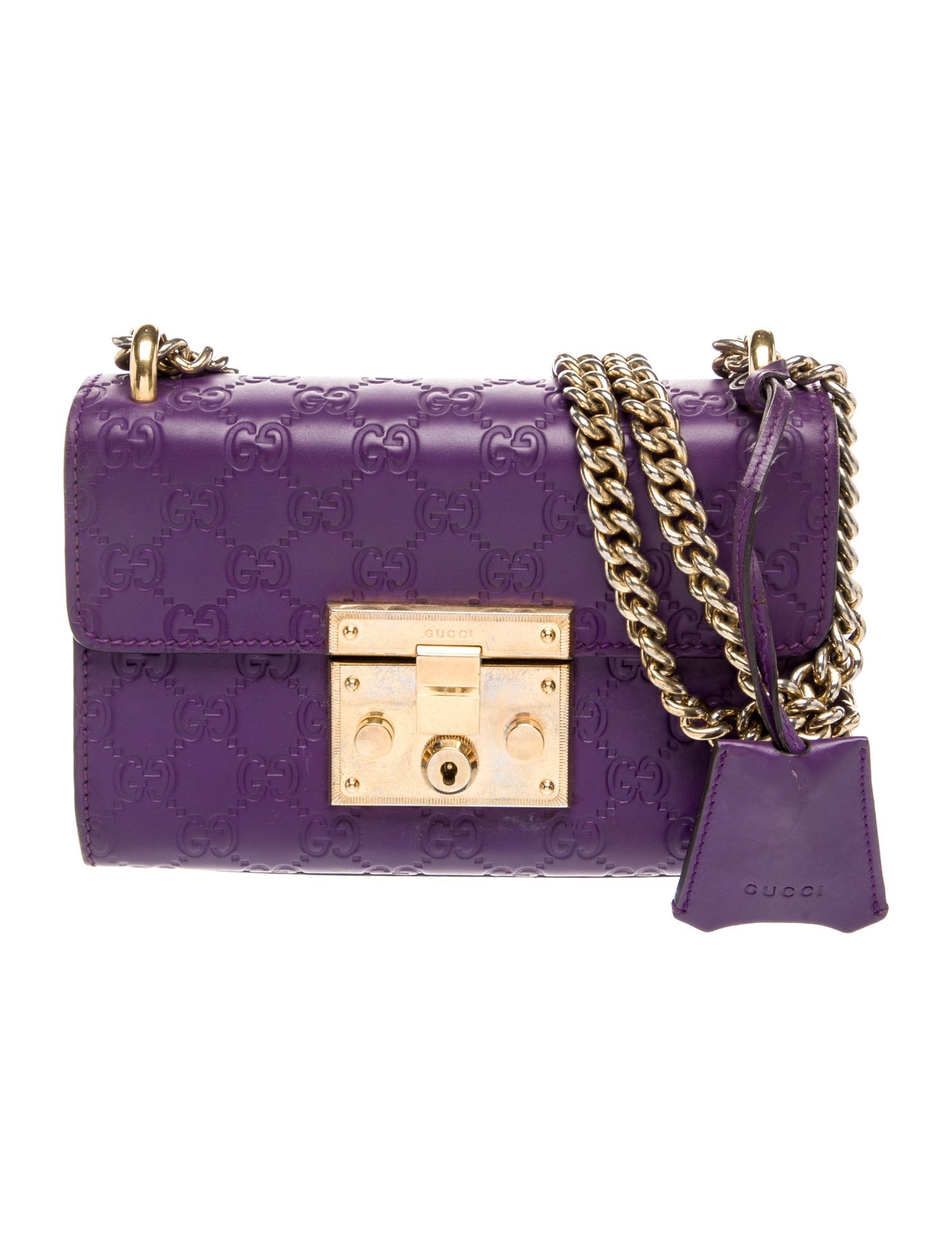 Gucci GG Signature Padlock Small