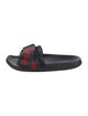 Gucci Web Accent Rubber Slides