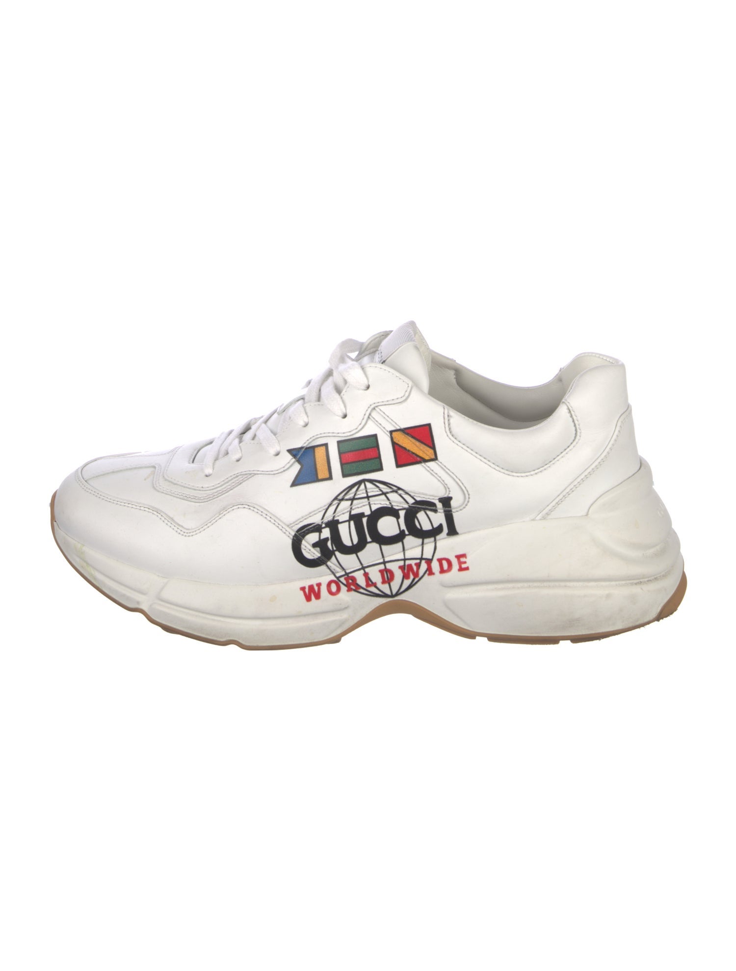 Gucci Rhyton Worldwide Chunky Sneakers