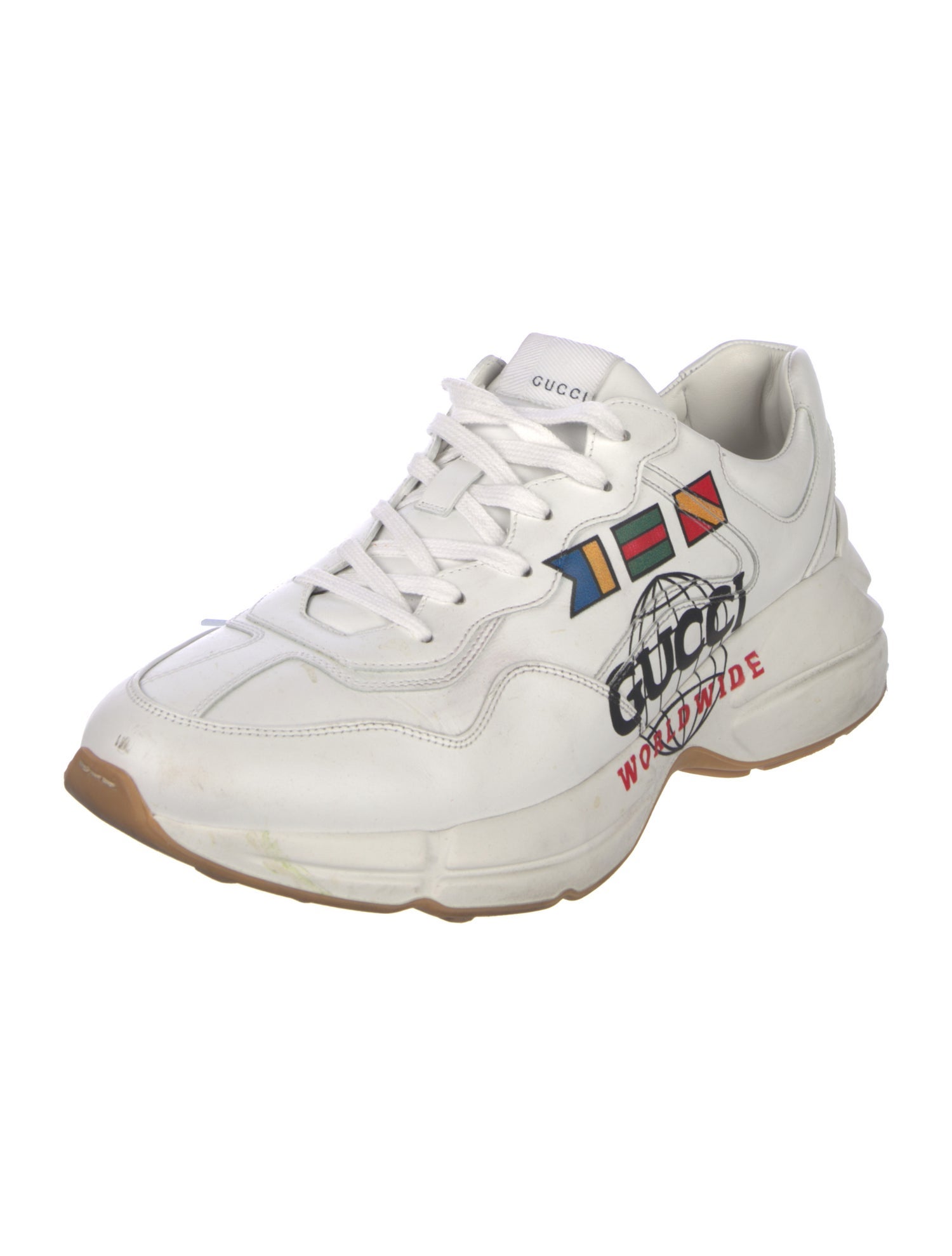 Gucci Rhyton Worldwide Chunky Sneakers