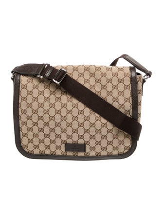 Gucci GG Canvas Messenger Bag