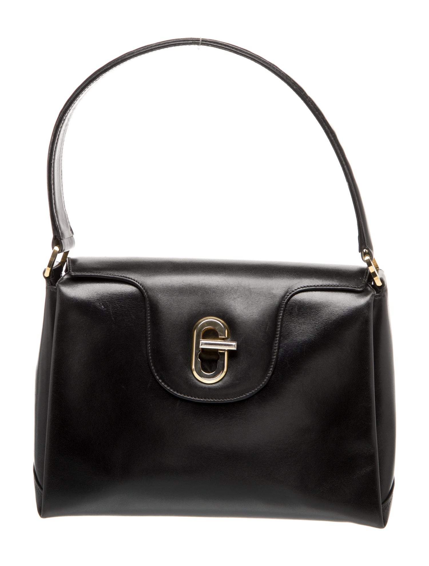 Gucci Leather Top Handle Bag