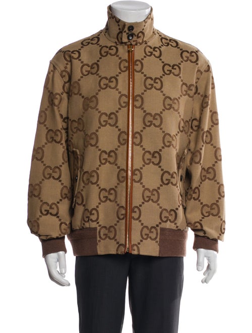 Gucci 2022 Jumbo GG Bomber Jacket