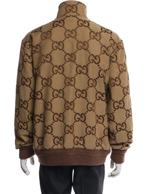 Gucci 2022 Jumbo GG Bomber Jacket