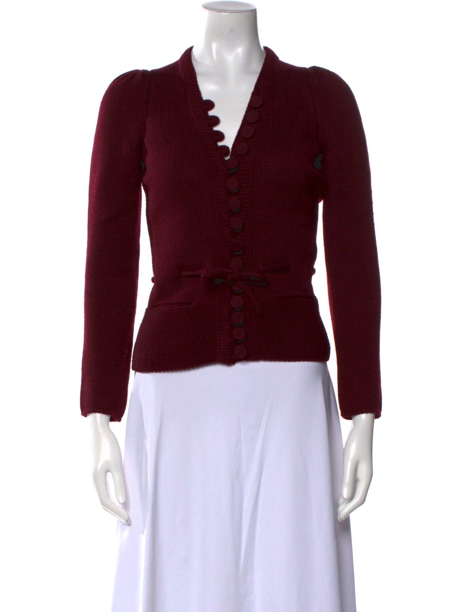 Gucci Wool V-Neck Sweater