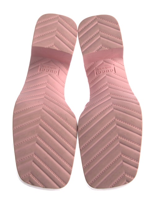 Gucci Rubber Logo Rubber Slides