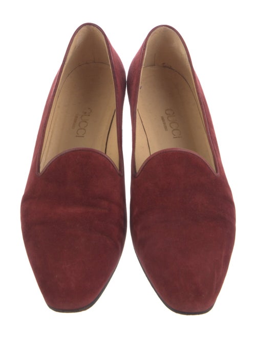 Gucci Interlocking G Logo Suede Pumps