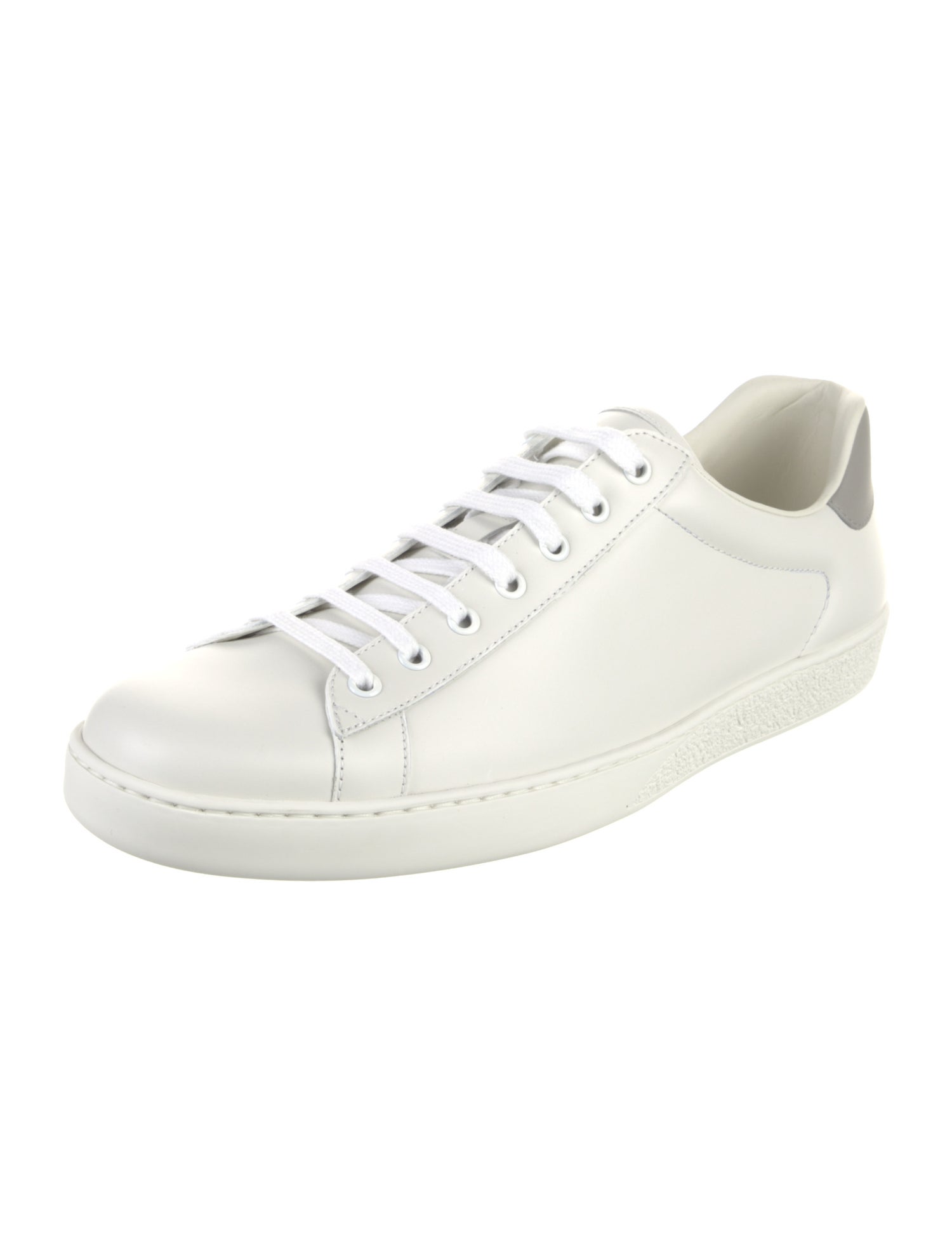 Gucci Interlocking G Logo Leather Sneakers w/ Tags