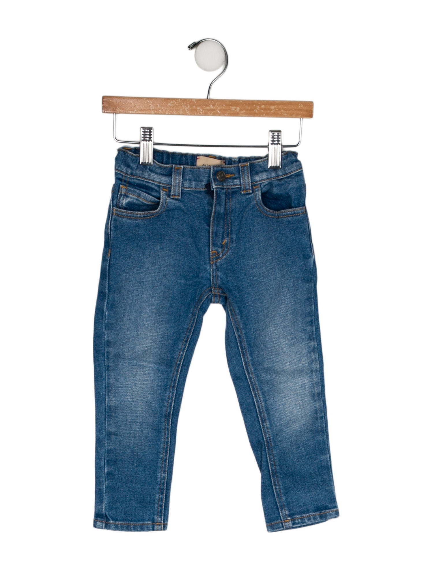 Gucci Infant Girls' Embroidered Jeans