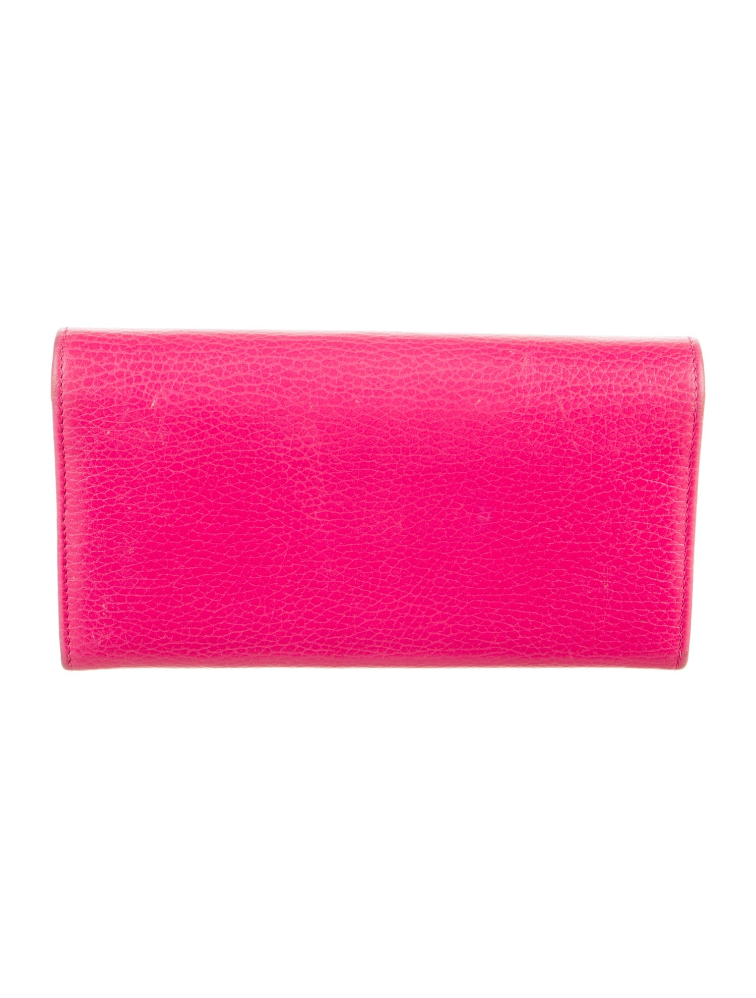 Gucci Leather Continental Wallet