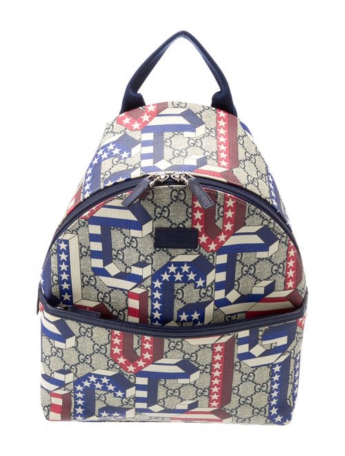 Gucci Coated Canvas Backpack