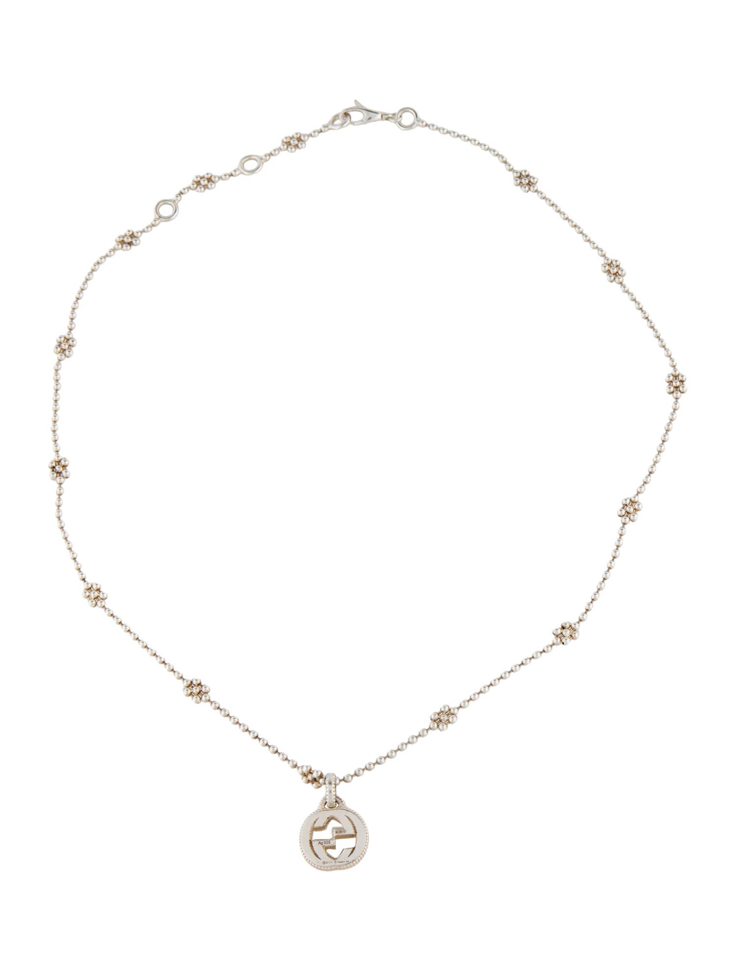 Gucci Interlocking G Pendant Necklace