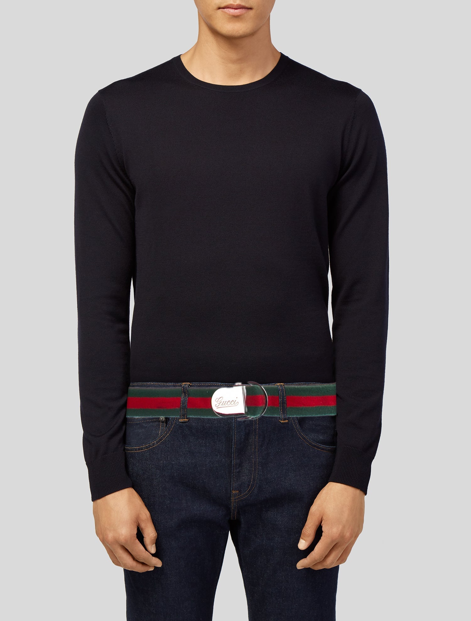 Gucci Web Accent Waist Belt Web Accent Belt