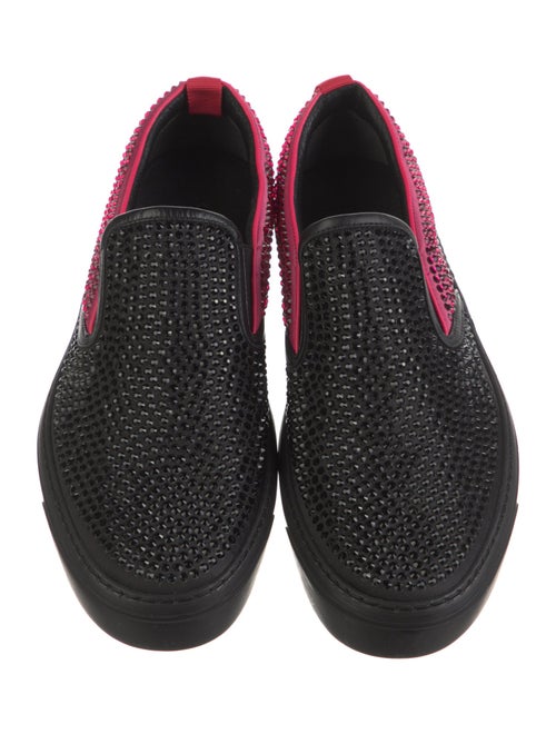 Gucci Crystal Colorblock Pattern Sneakers