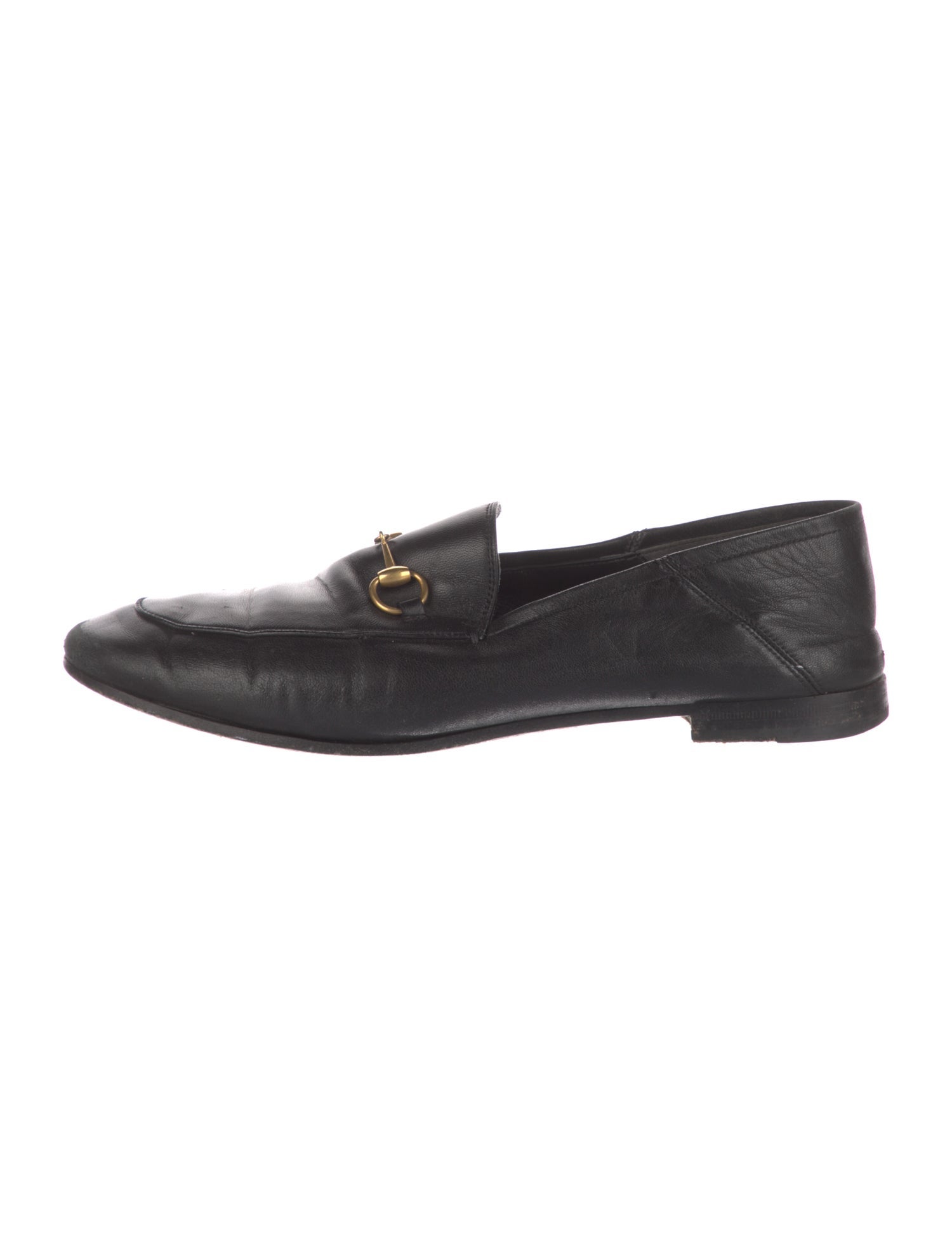 Gucci Brixton Horsebit Accent Loafers