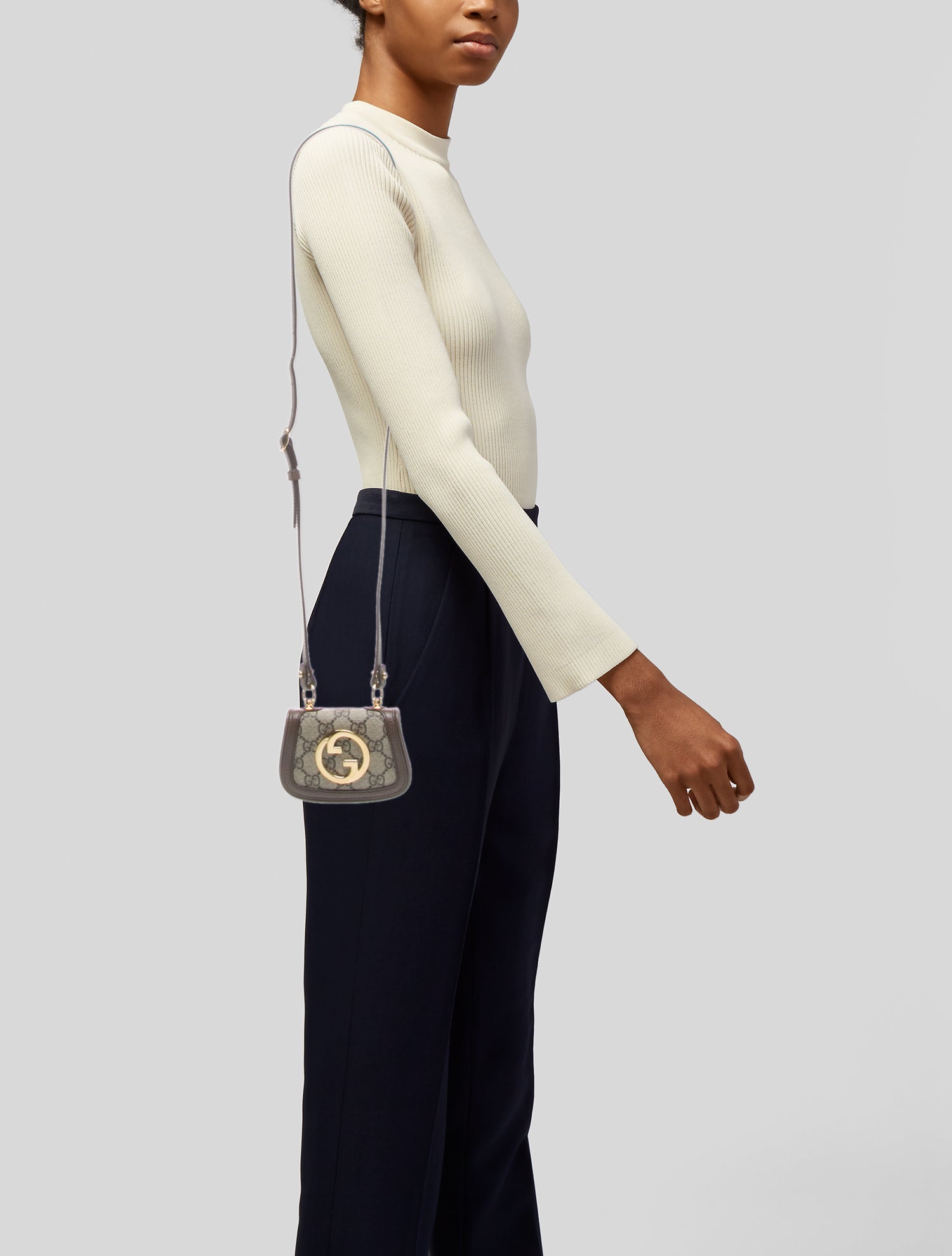 Gucci GG Supreme Blondie Micro