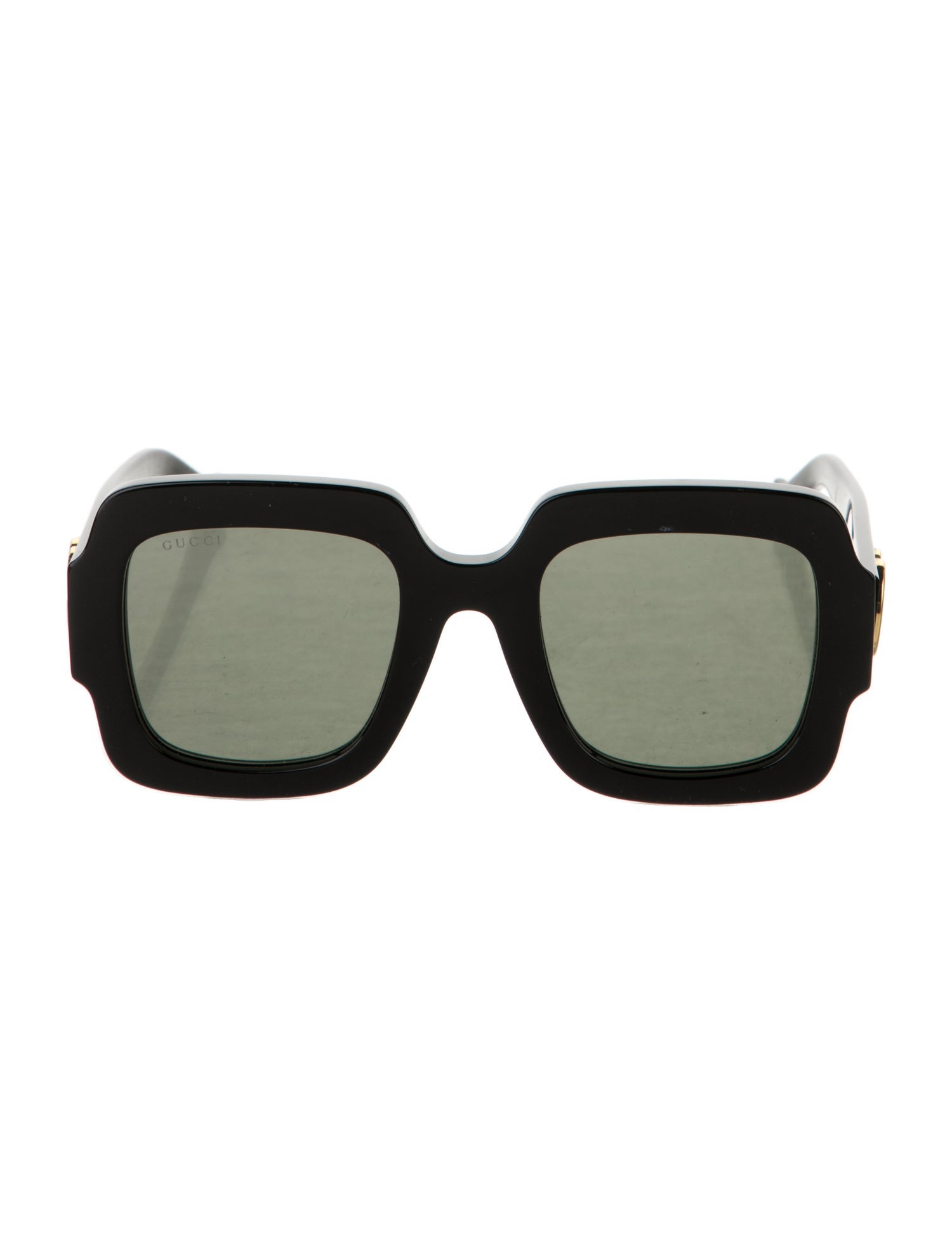 Gucci Interlocking G Logo Square Sunglasses