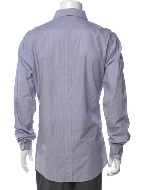 Gucci Striped Long Sleeve Dress Shirt