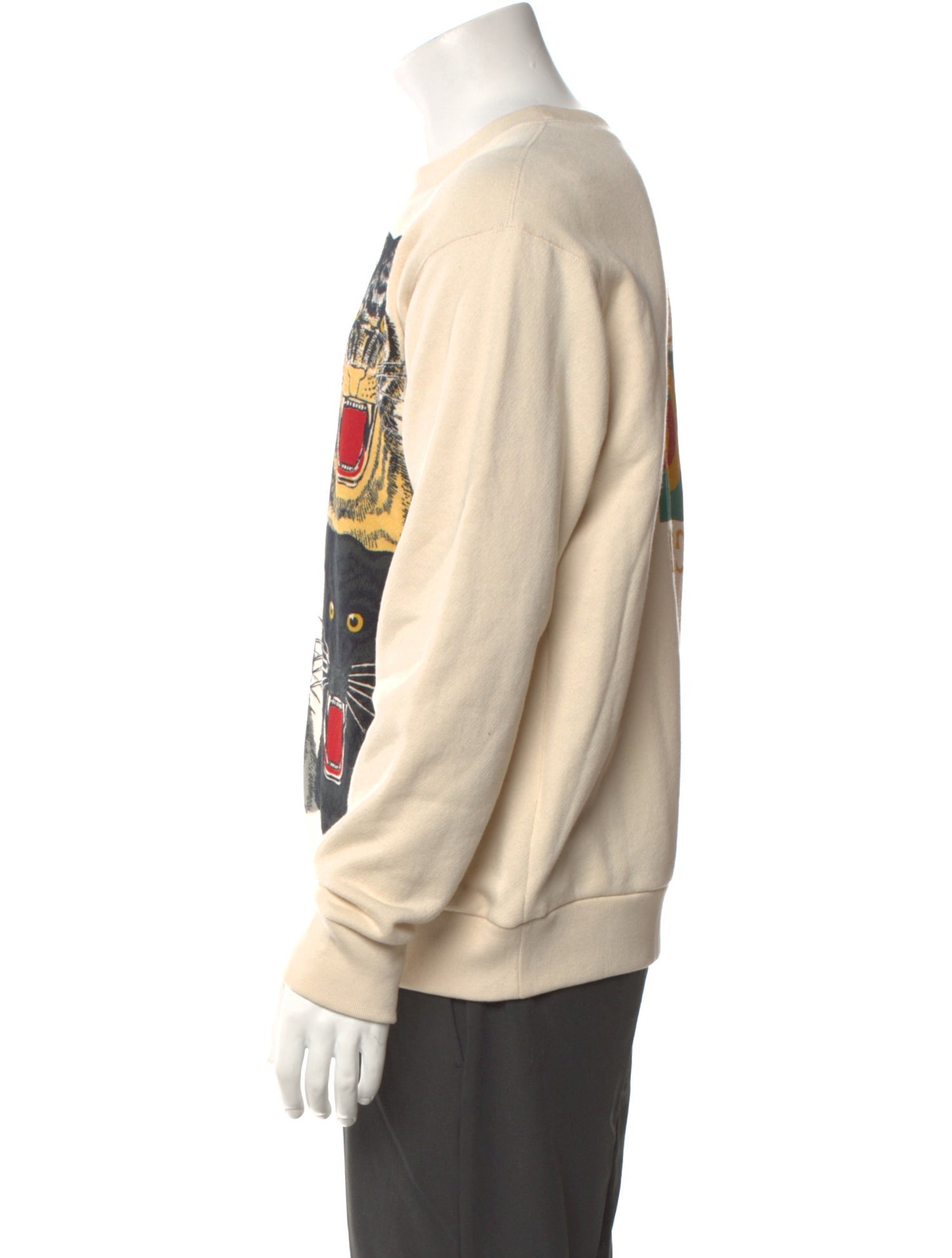Gucci Interlocking CC Logo Crew Neck Sweatshirt