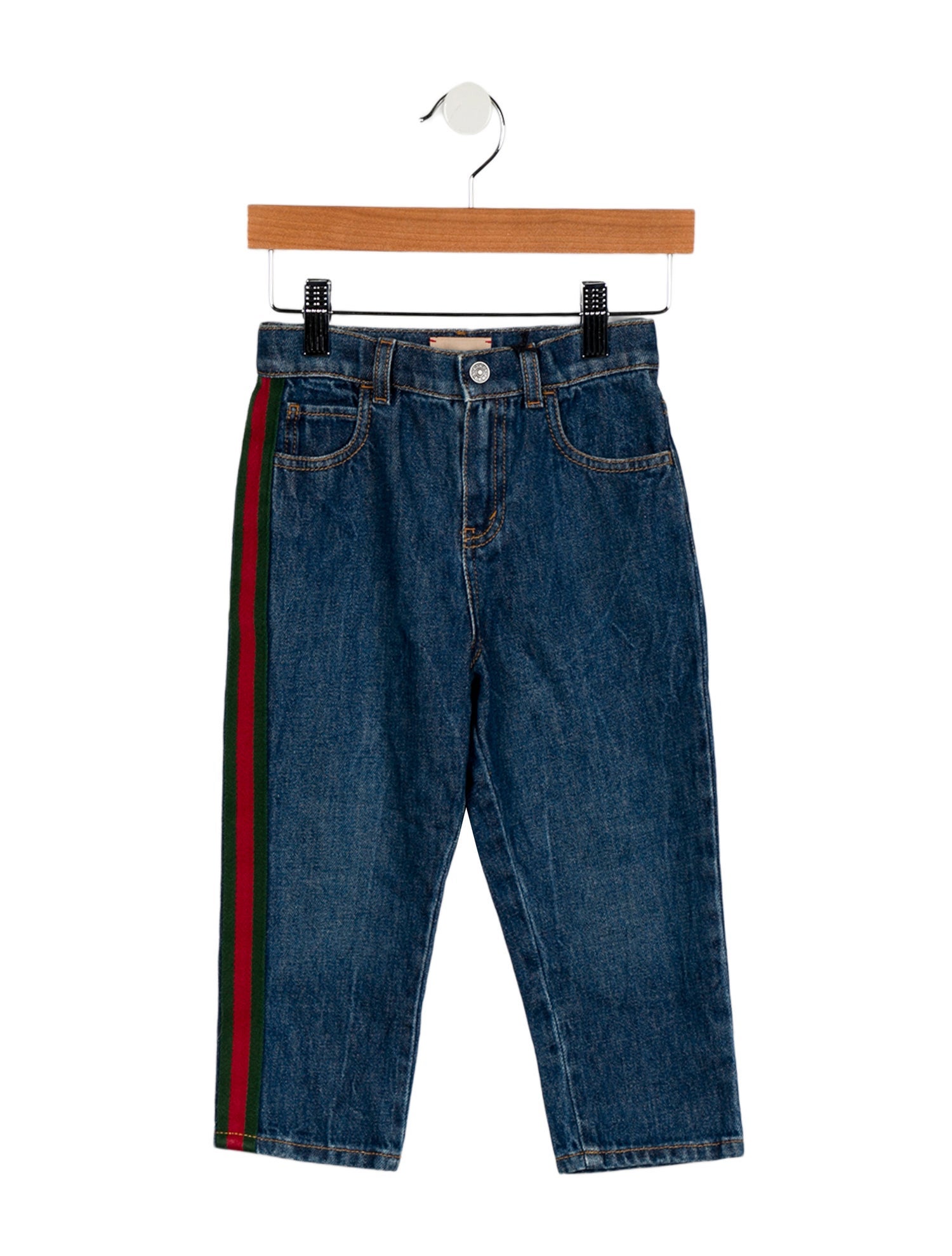 Gucci Toddlers' Web Accent Jeans