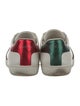 Gucci Web Accent Leather Sneakers