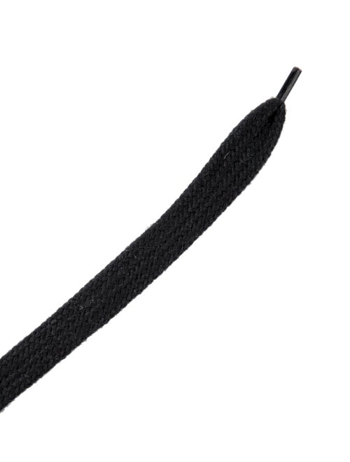 Gucci Sylvie Web Accent Leather Combat Boots