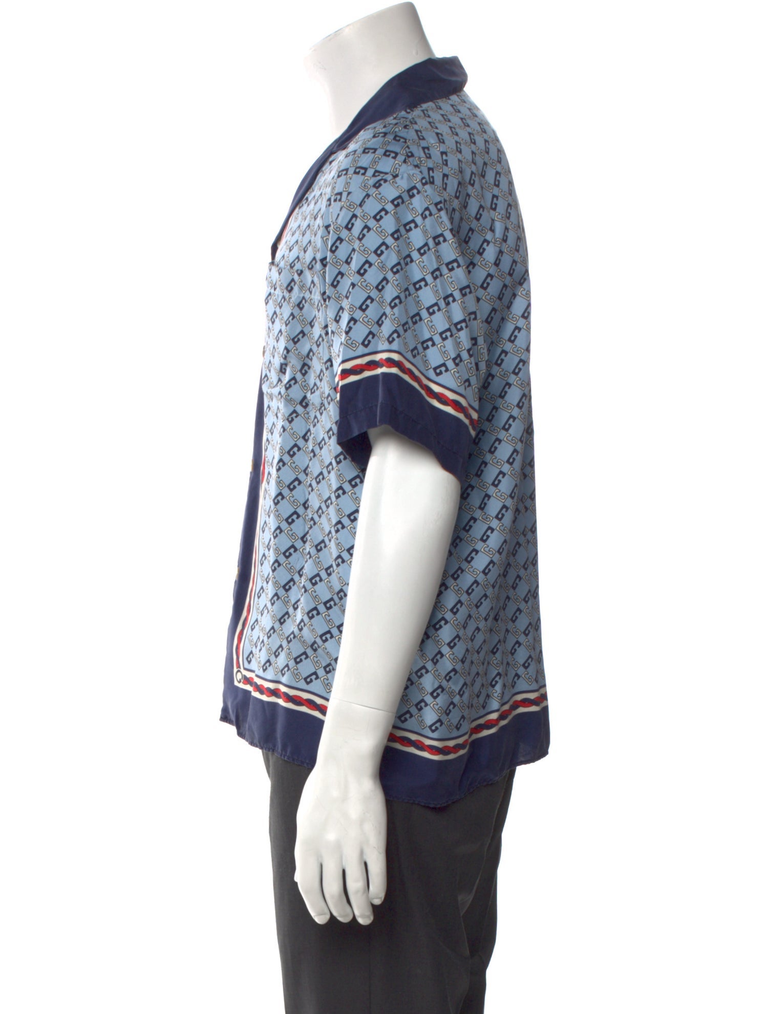 Gucci Silk Printed Shirt