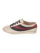 Gucci Sylvie Web Accent Leather Sneakers