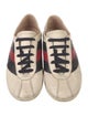 Gucci Sylvie Web Accent Leather Sneakers