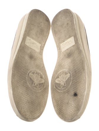 Gucci Sylvie Web Accent Leather Sneakers
