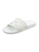 Gucci GG Rubber Slide Interlocking G Logo Slides