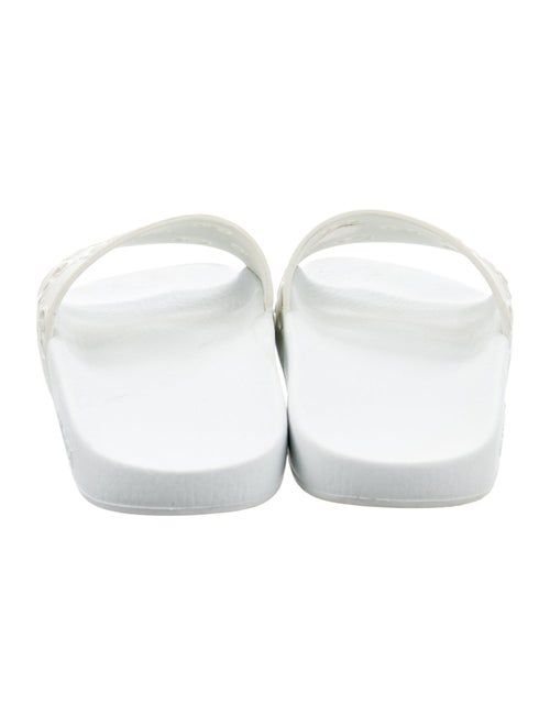Gucci GG Rubber Slide Interlocking G Logo Slides