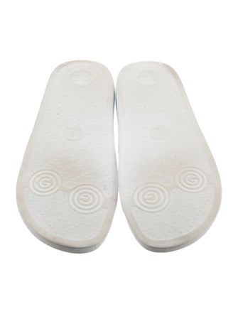Gucci GG Rubber Slide Interlocking G Logo Slides