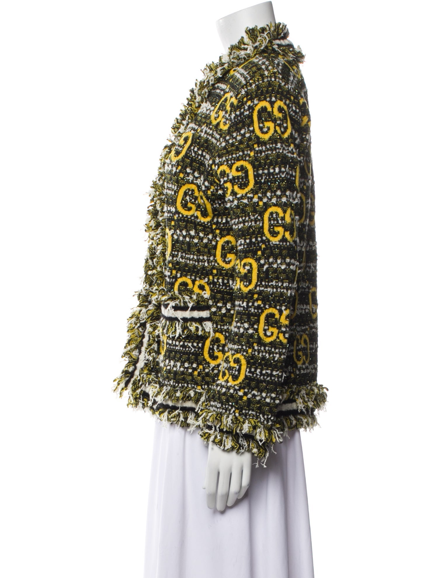 Gucci Wool Printed Jacket