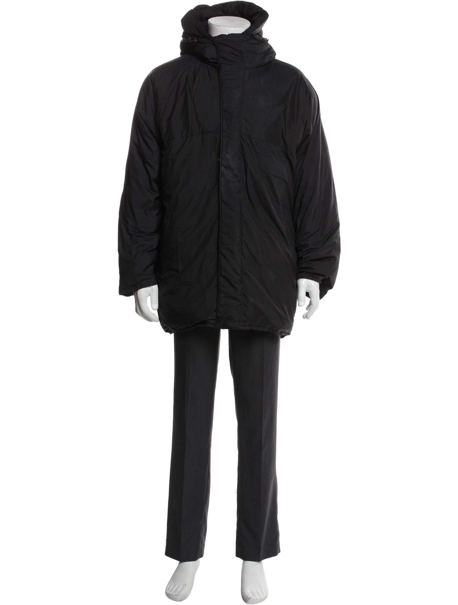 Gucci Late 1990's - Early 2000's GG Nylon Parka