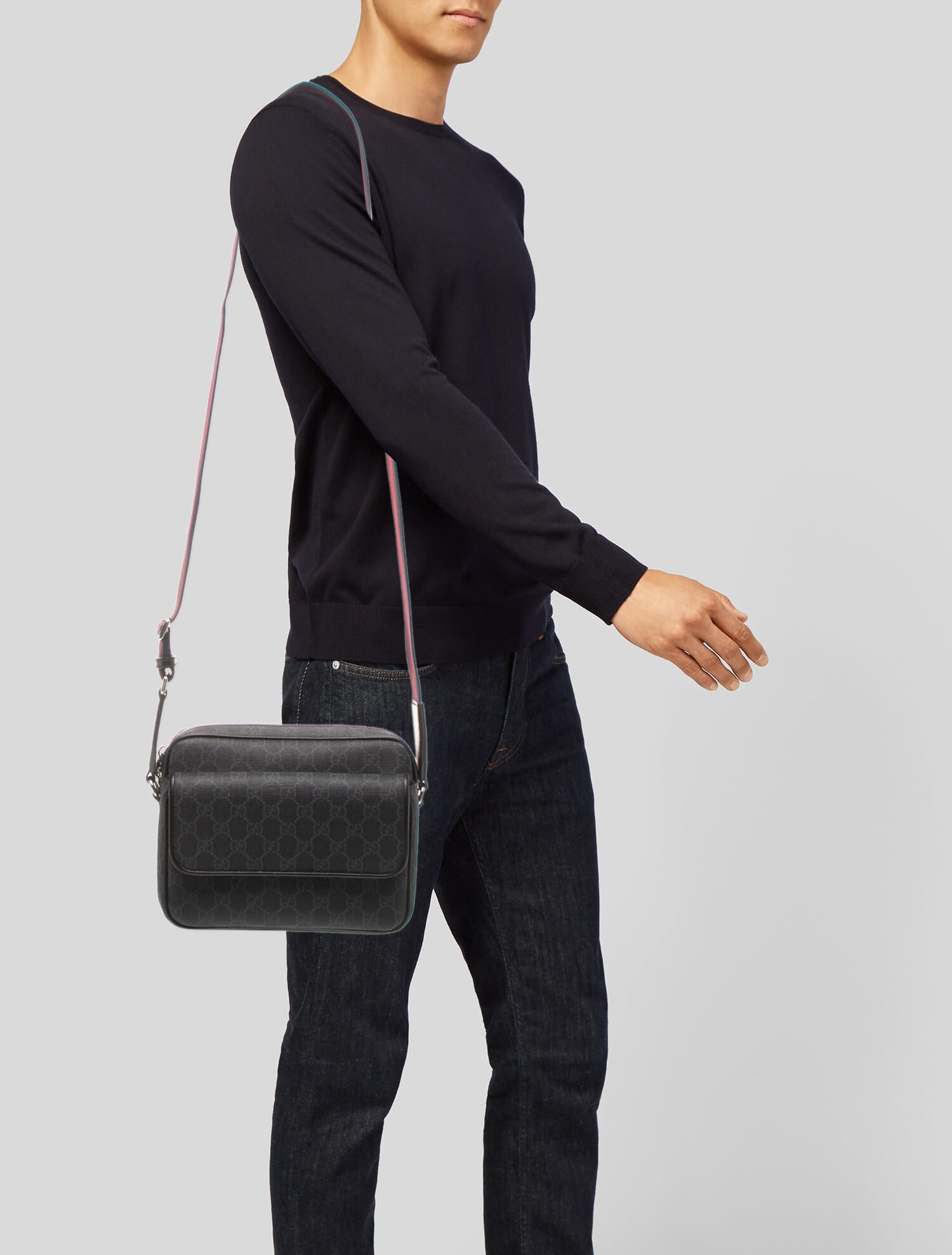 Gucci GG Supreme Crossbody Bag