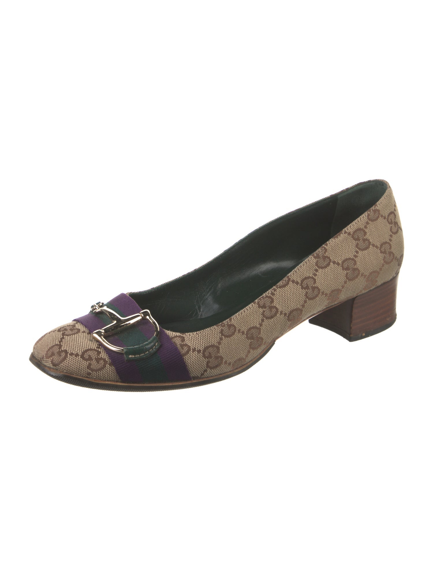 Gucci GG Canvas Canvas Pumps