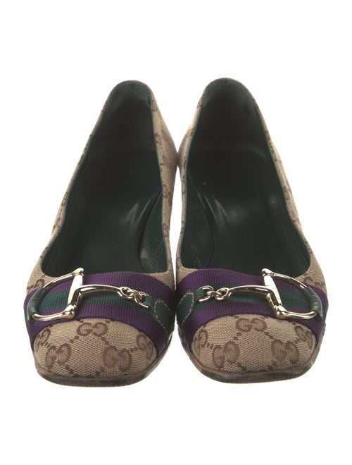 Gucci GG Canvas Canvas Pumps