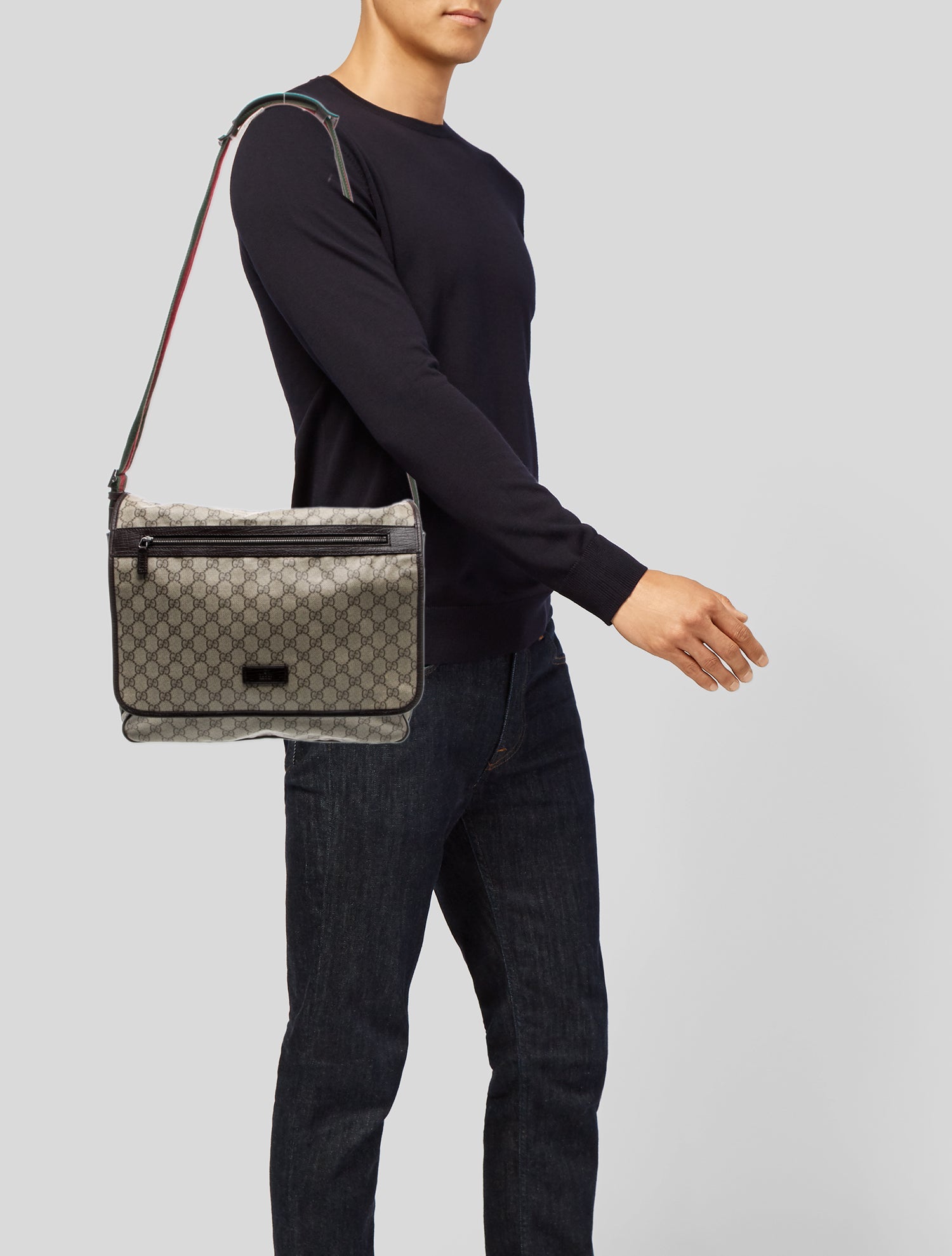 Gucci GG Supreme Messenger Bag Vintage